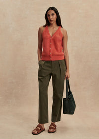 Alessia Knit Sleeveless Top