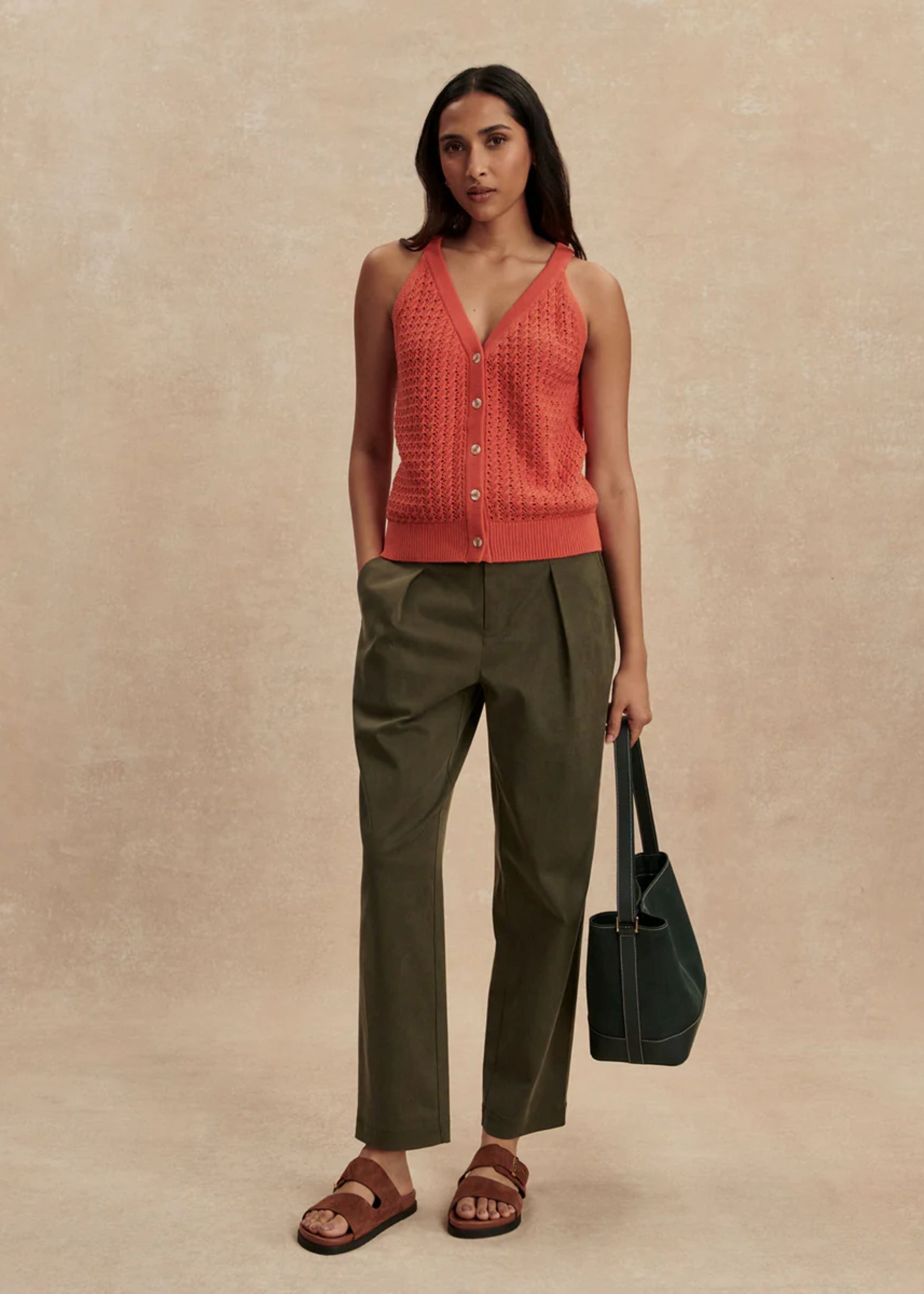 Alessia Knit Sleeveless Top