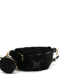 Faux Fur Waist Bag