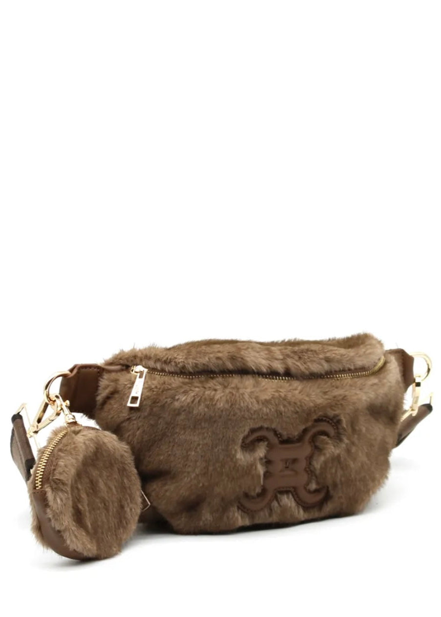 Faux Fur Waist Bag