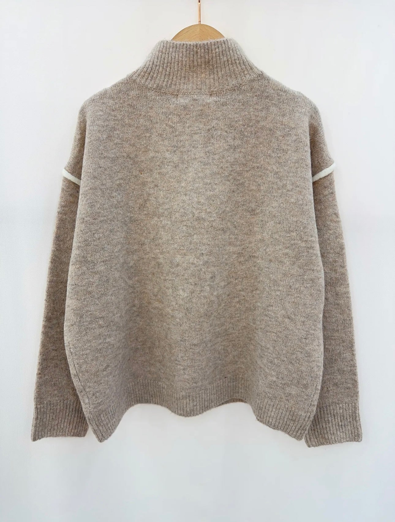 Relaxed Half Zip Jumper-OutDazl-OutDazl