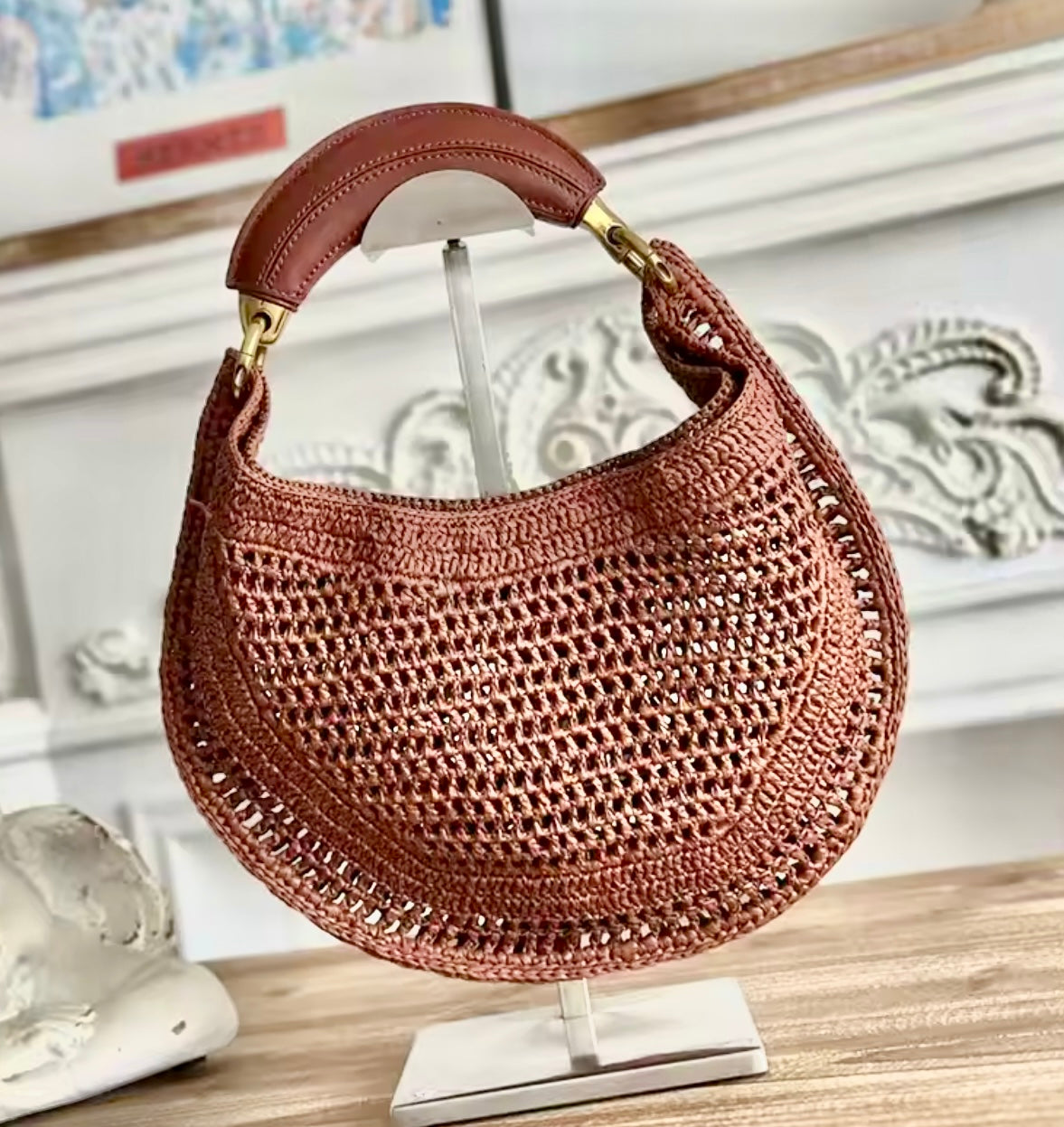 Arc Straw Bag