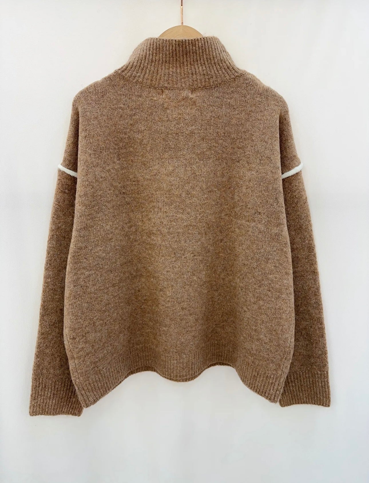 Relaxed Half Zip Jumper-OutDazl-OutDazl