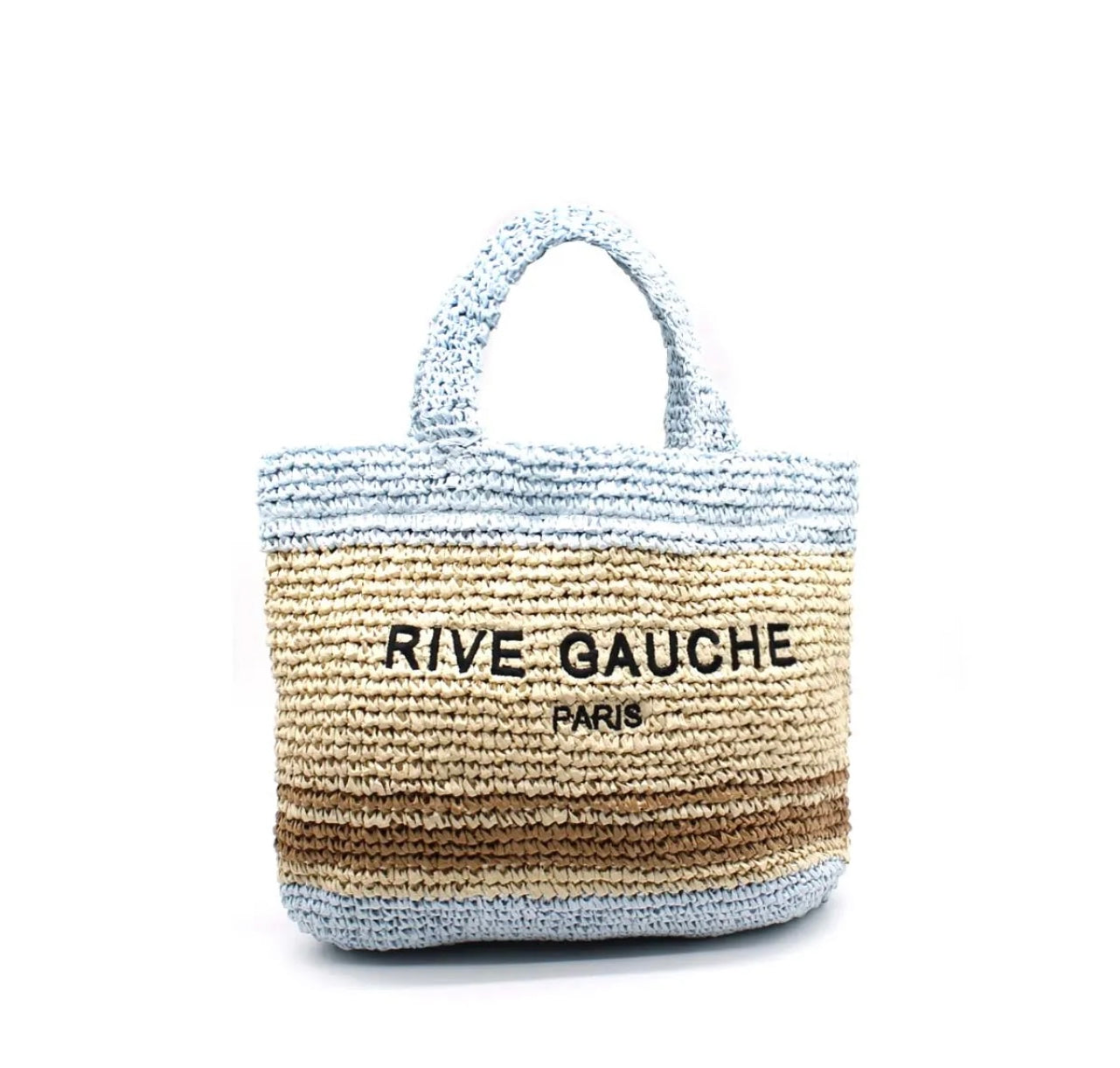 Rive Gauche Straw Tote