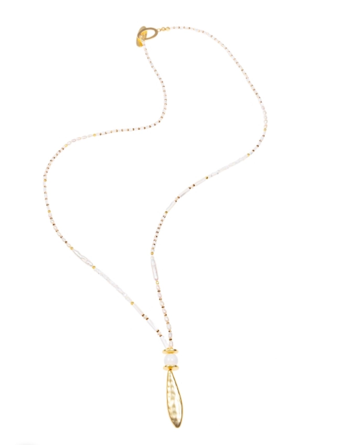 Oval Pendant Necklace
