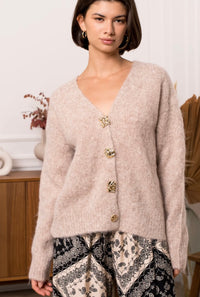 V Neck Knit Cardigan kendal