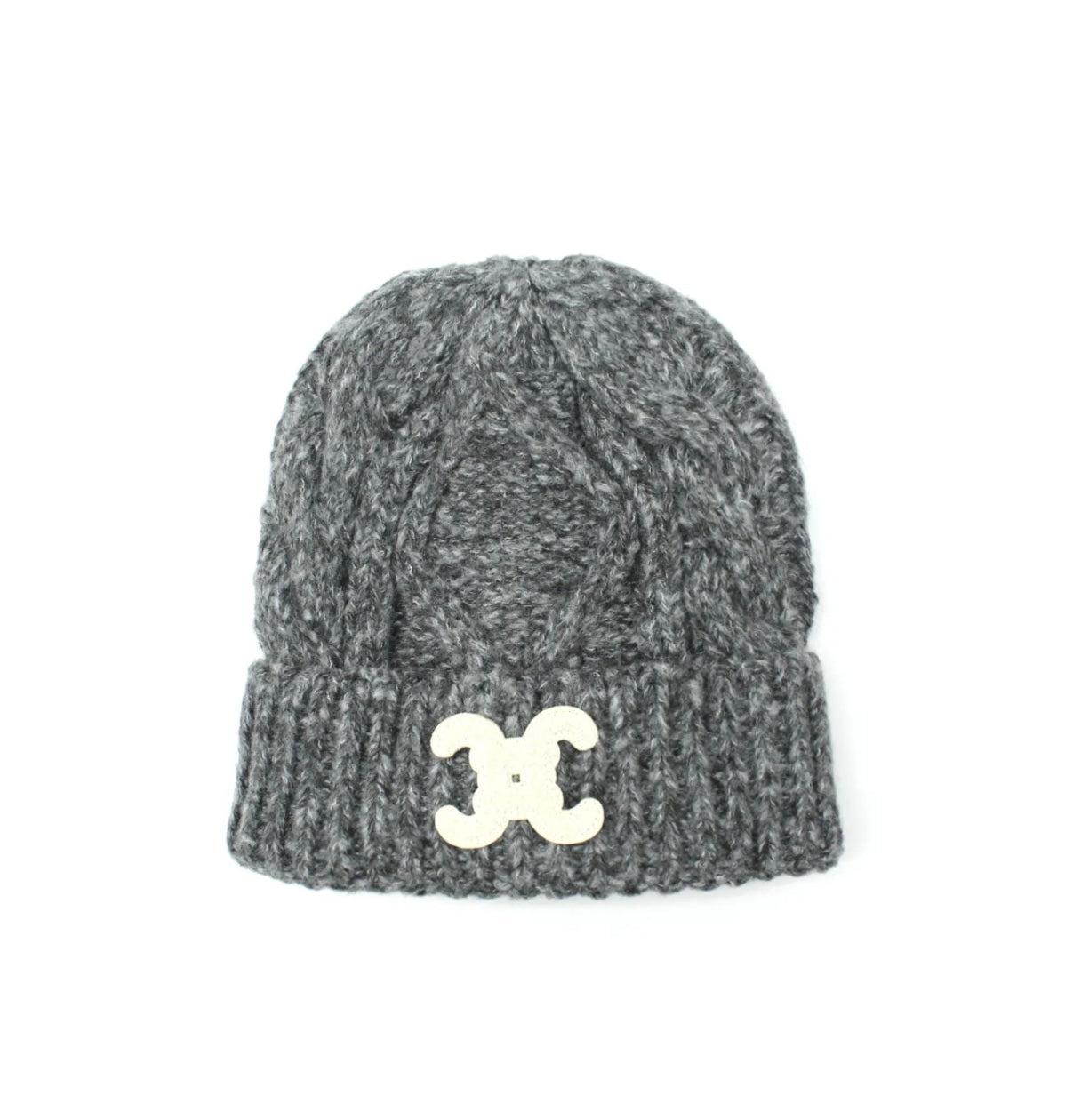 Cable Knit Beanie CC