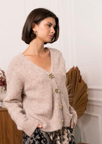 V Neck Knit Cardigan kendal