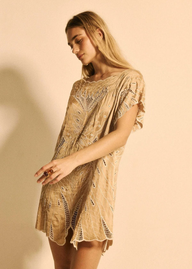 Embroidered Harlow Tunic