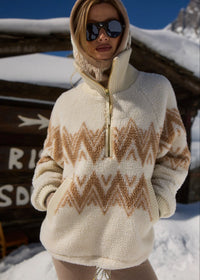 Hendrik Half Zip Sherpa