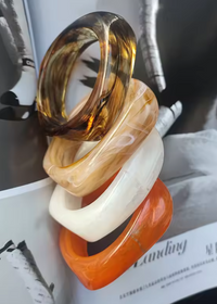 Acrylic Cuff Bangle