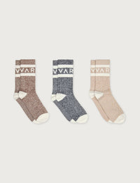 Spencer Sock 3 Pack Marl