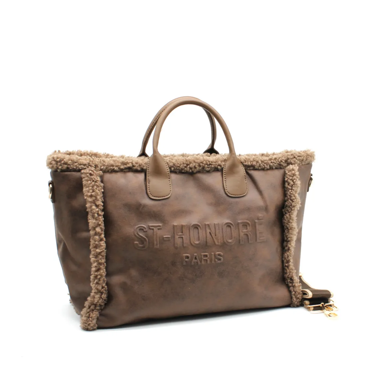 Teddy Trim Tote St Honore