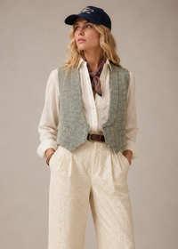 Embroidered Florence Vest