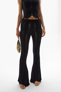 Ursula Knit Pants in Black
