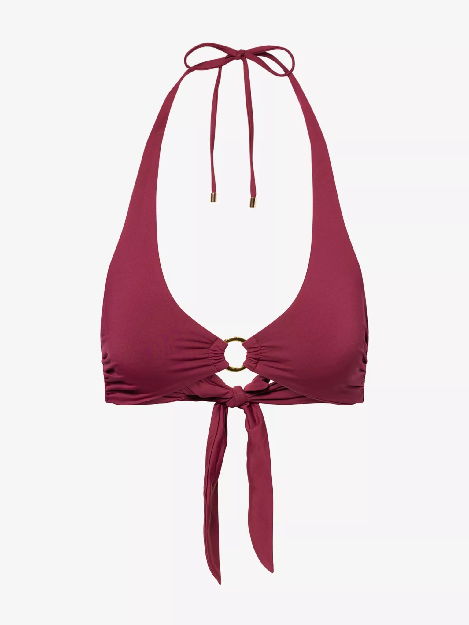 Sorrento Bikini Top in Cassis