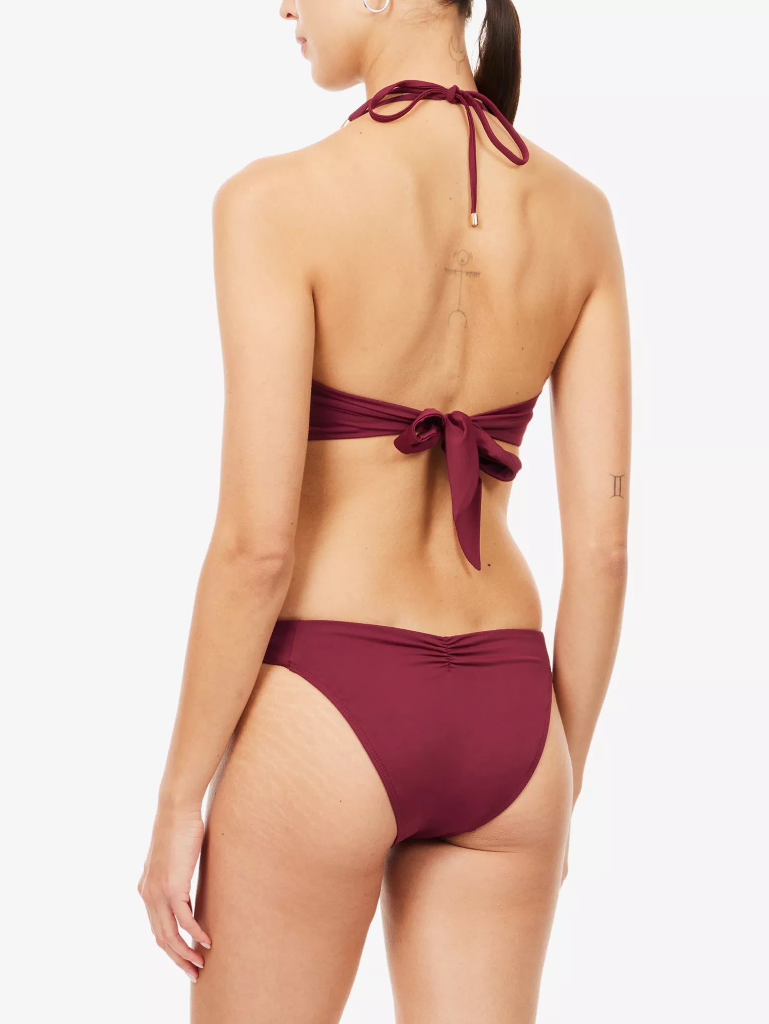 Sorrento Bikini Top in Cassis