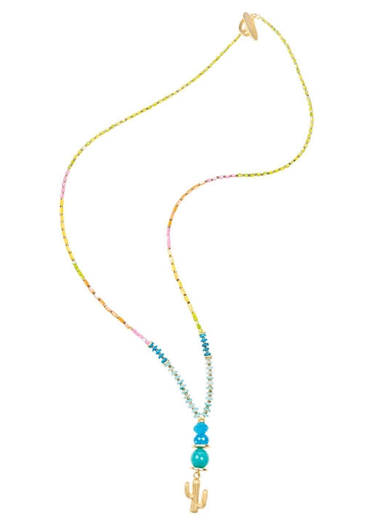 Yucca Cactus Necklace-Pranella-OutDazl