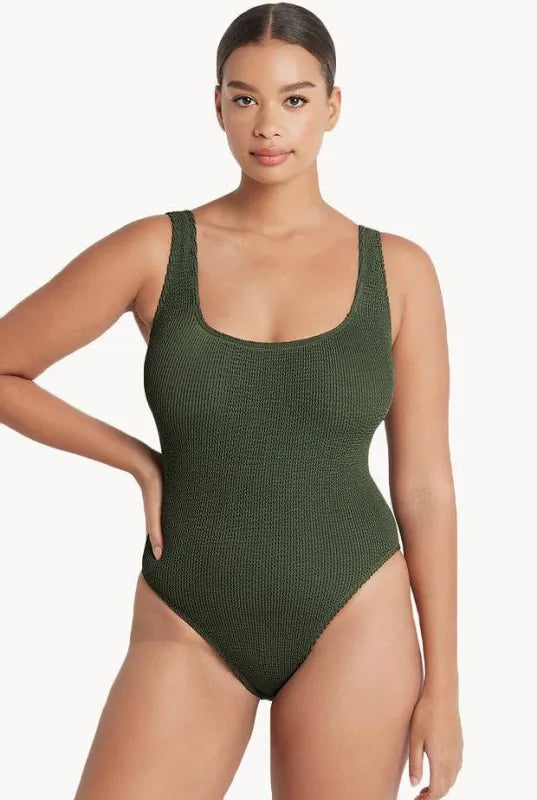 The Madison One Piece in Khaki