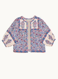 Della Print Cotton Jacket-Mabe-OutDazl
