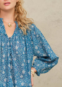 Myla Print Long Sleeve Top-Mabe-OutDazl