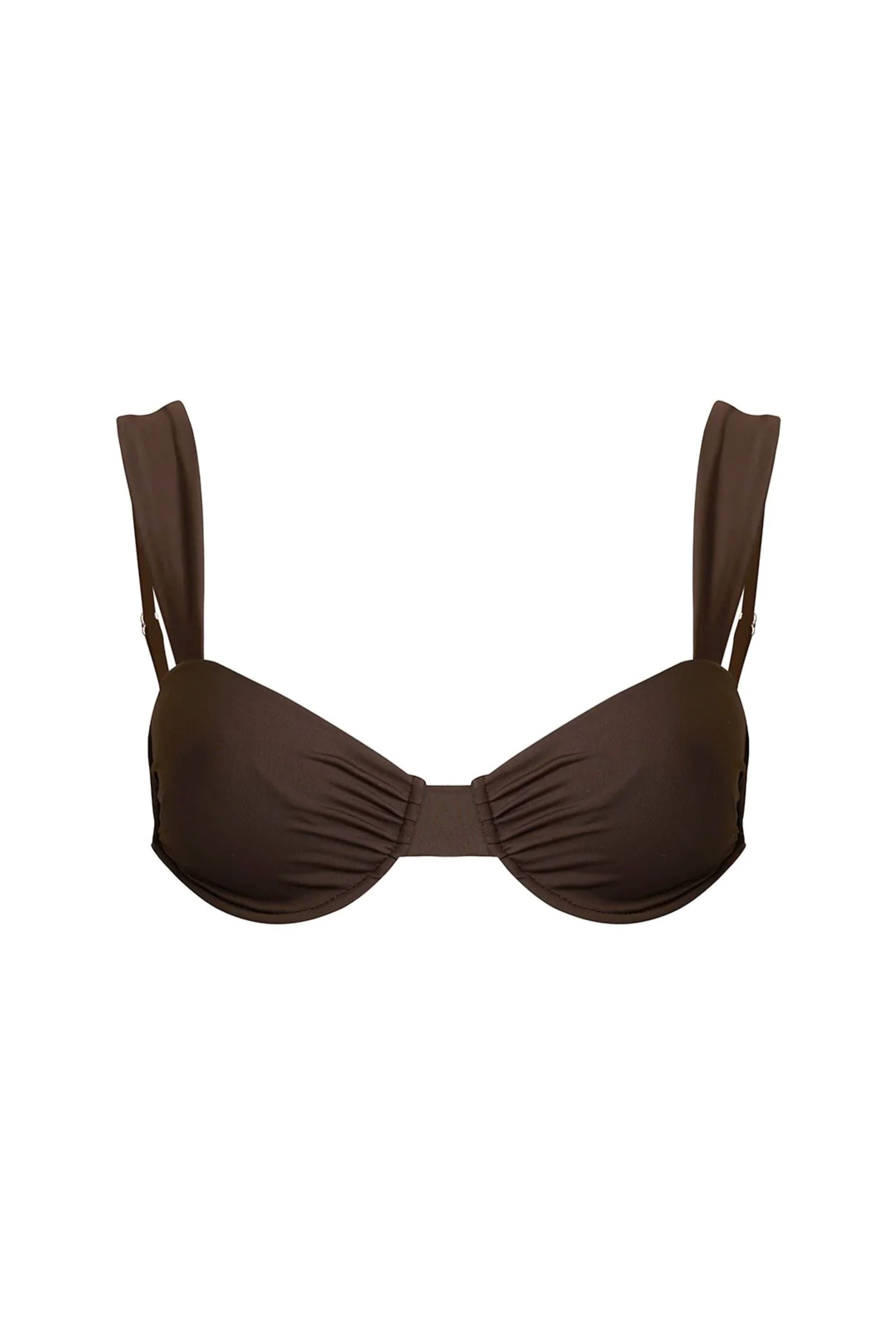 Isla Del Sol Top in Espresso