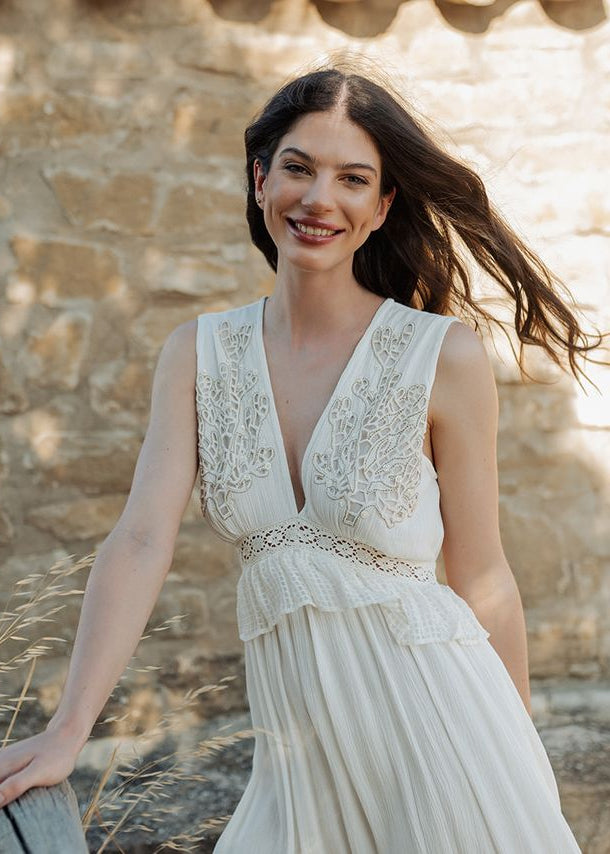 Maxi Sleeveless Dress Barbados-Piti Cuiti-OutDazl