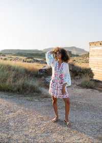 Bonaire Print Mini Skirt-Piti Cuiti-OutDazl