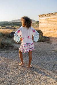 Bonaire Print Mini Skirt-Piti Cuiti-OutDazl