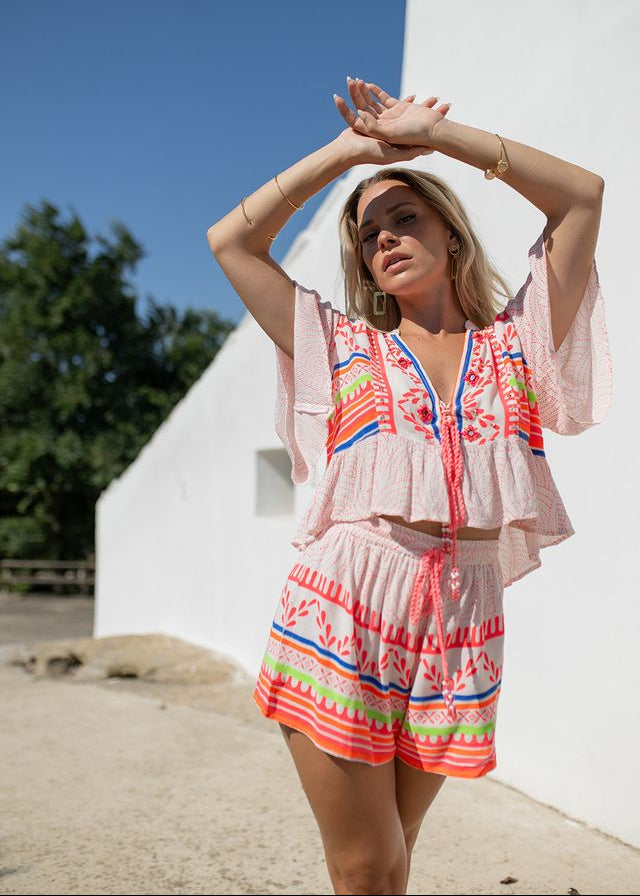 Top and Shorts Set Comuzel-Piti Cuiti-OutDazl