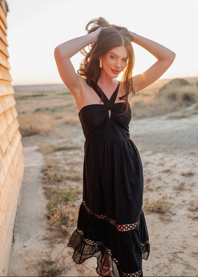 Samsara Maxi Halter Neck Dress-Piti Cuiti-OutDazl