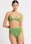 Ring Lissio Top in Matcha Palm