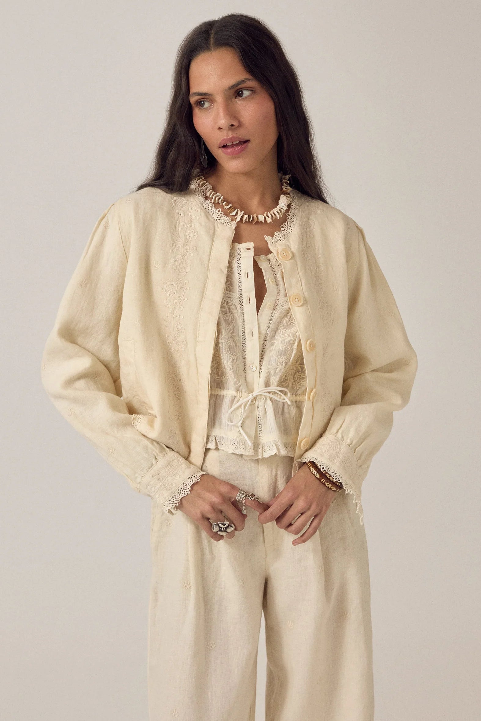 Linen Jacket Otto Solstice-Maison Hotel-OutDazl