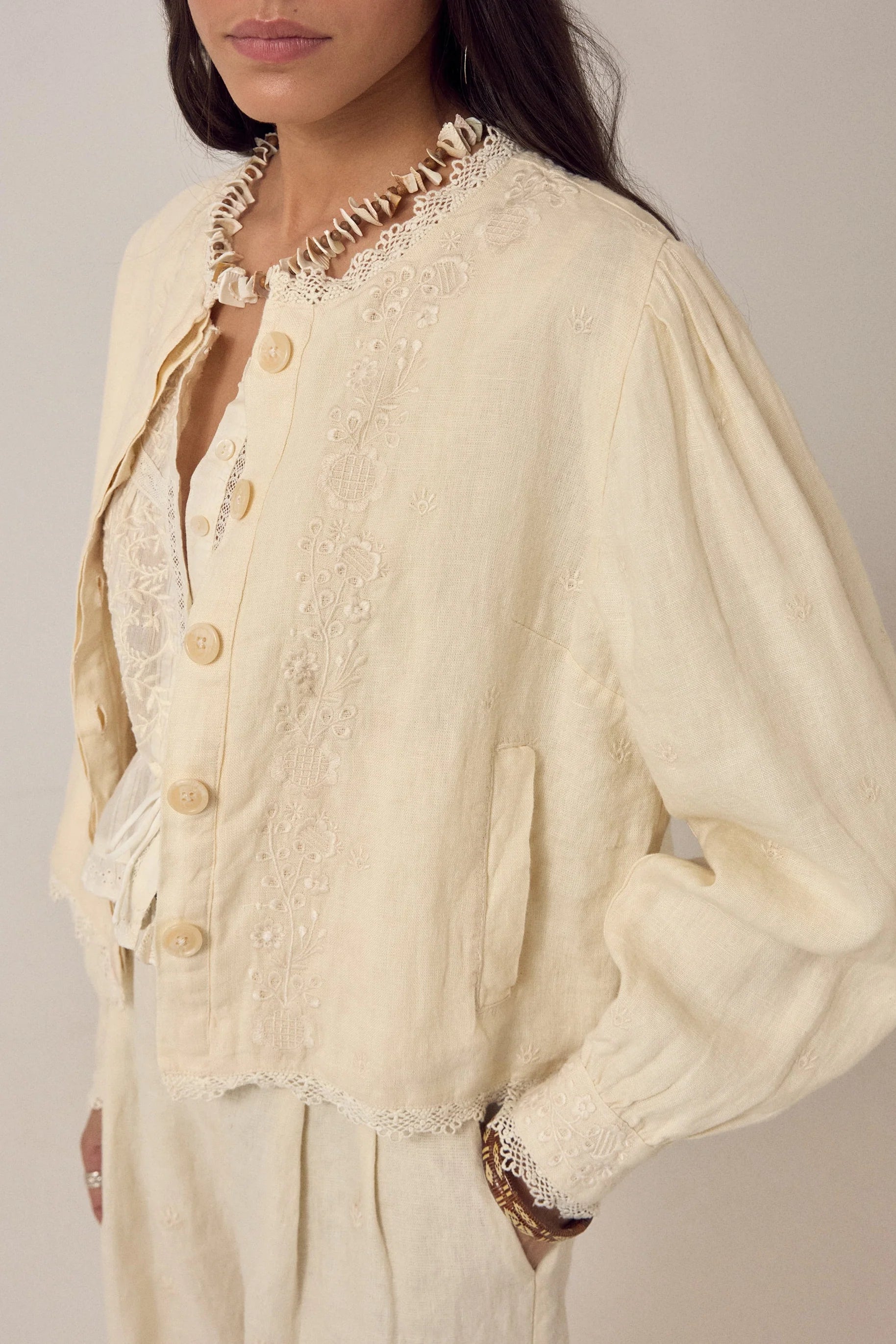 Linen Jacket Otto Solstice-Maison Hotel-OutDazl