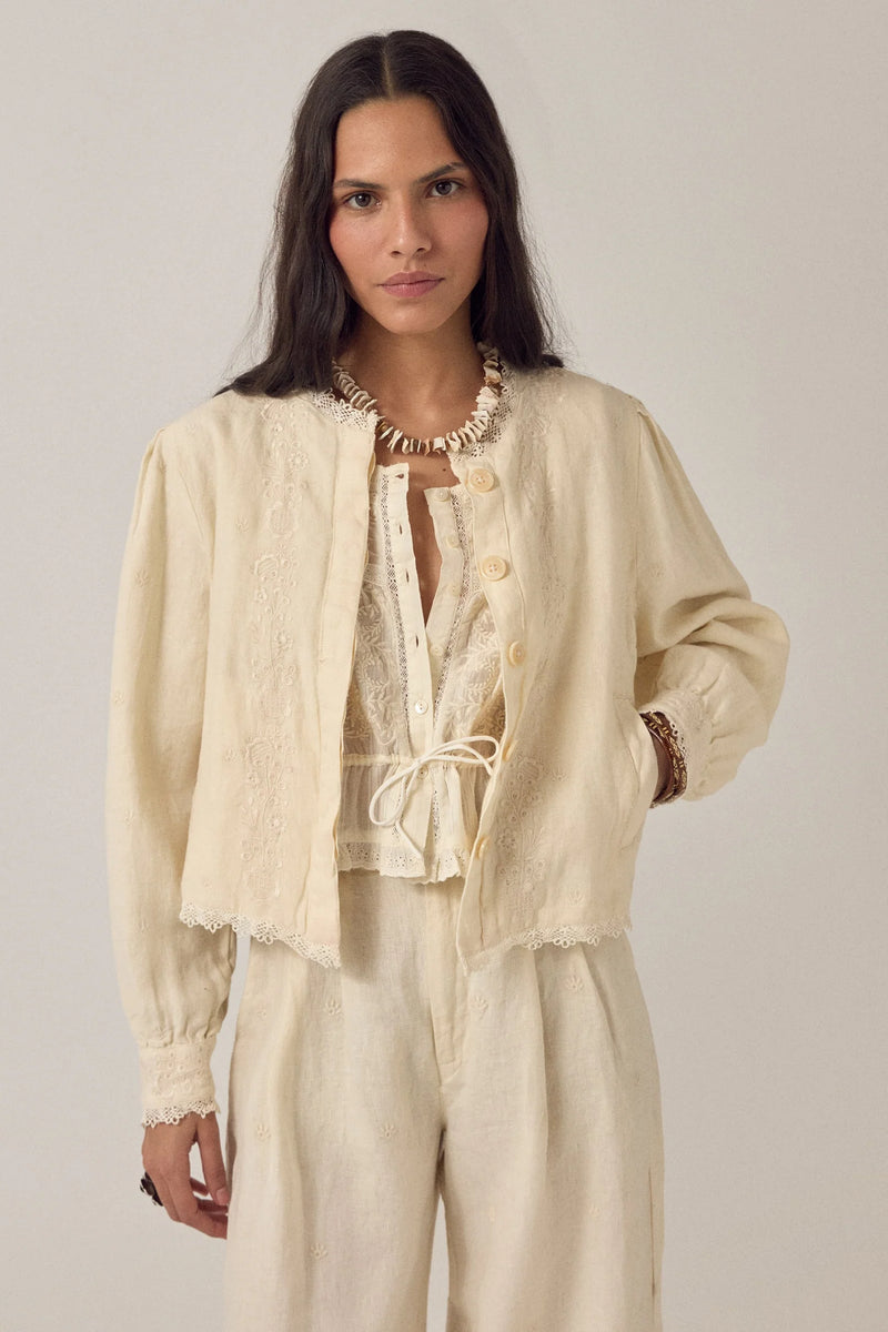 Linen Jacket Otto Solstice-Maison Hotel-OutDazl