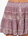 Mabe Mari Print Mini Skirt