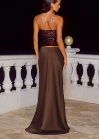 Nessa Low Waist Maxi Skirt