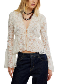 Whispering Love Lace Top