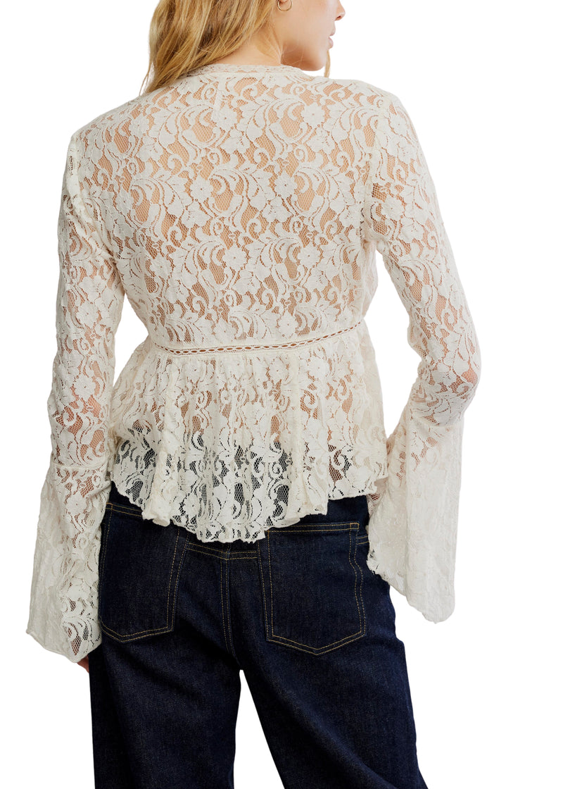 Whispering Love Lace Top