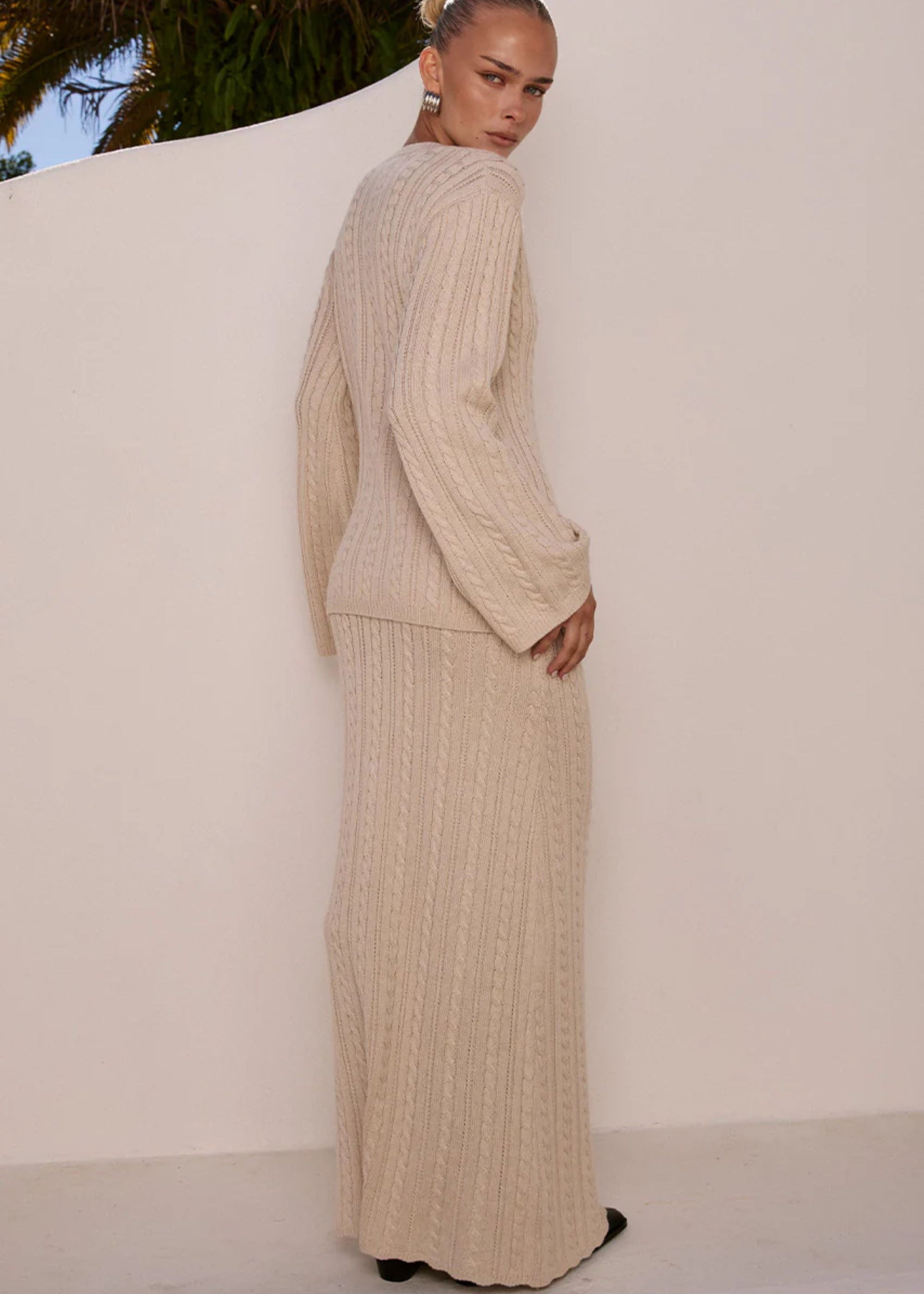 Ophelia Knit Maxi Skirt