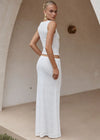 White Maxi Skirt Orlean