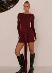 Petra Sleeved Mini Dress