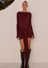 Petra Sleeved Mini Dress