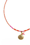 Flamingo Short Shell Necklace