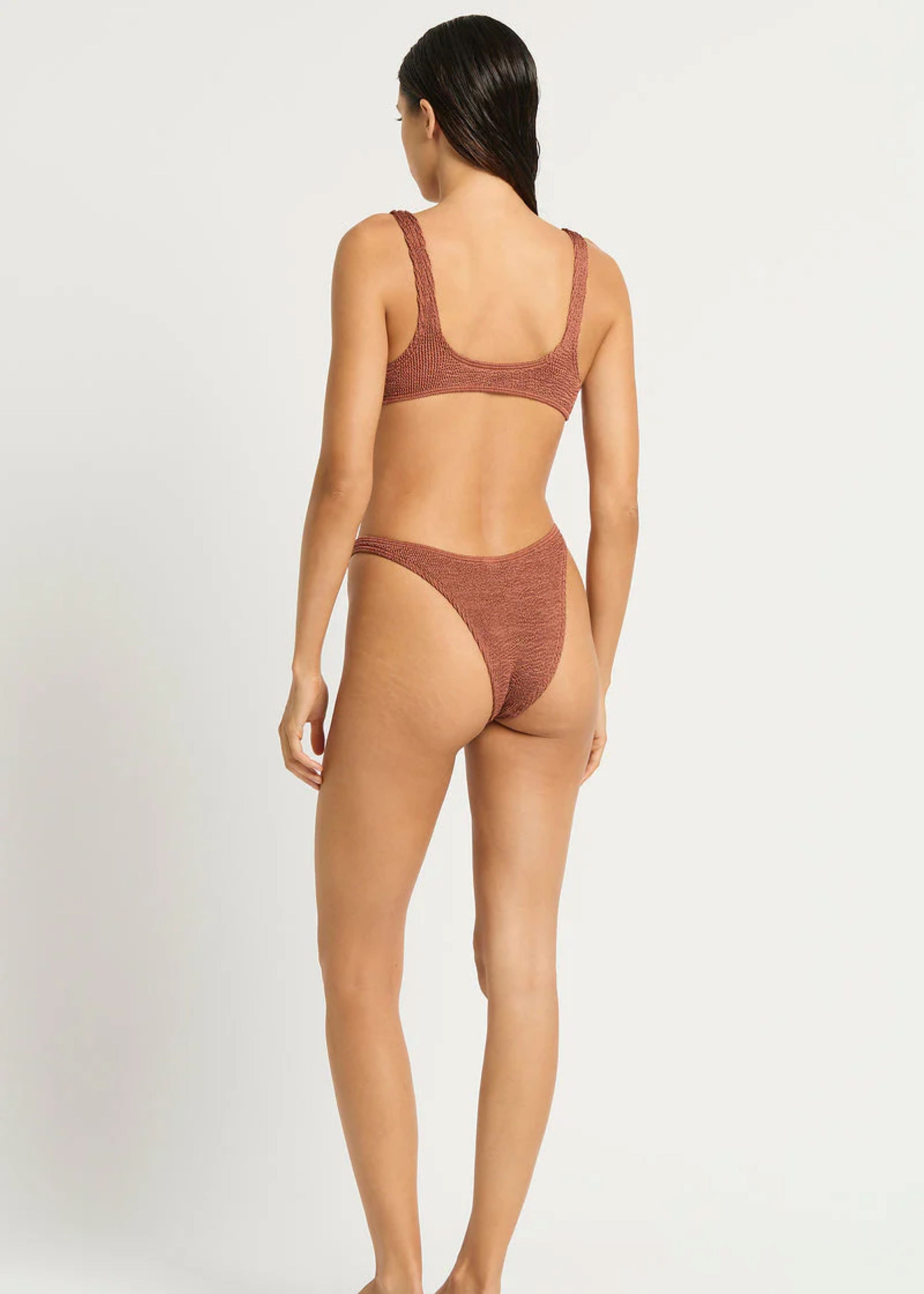 Ring Scout Bikini Top in Fawn