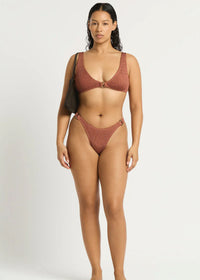 Ring Scout Bikini Top in Fawn