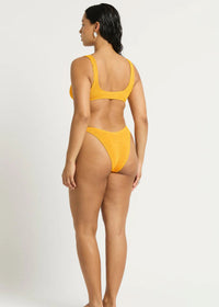 Ring Scout Bikini Top in Saffron