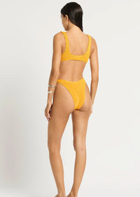 Ring Scout Bikini Top in Saffron