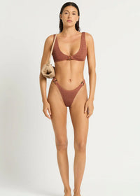 Ring Scout Bikini Top in Fawn