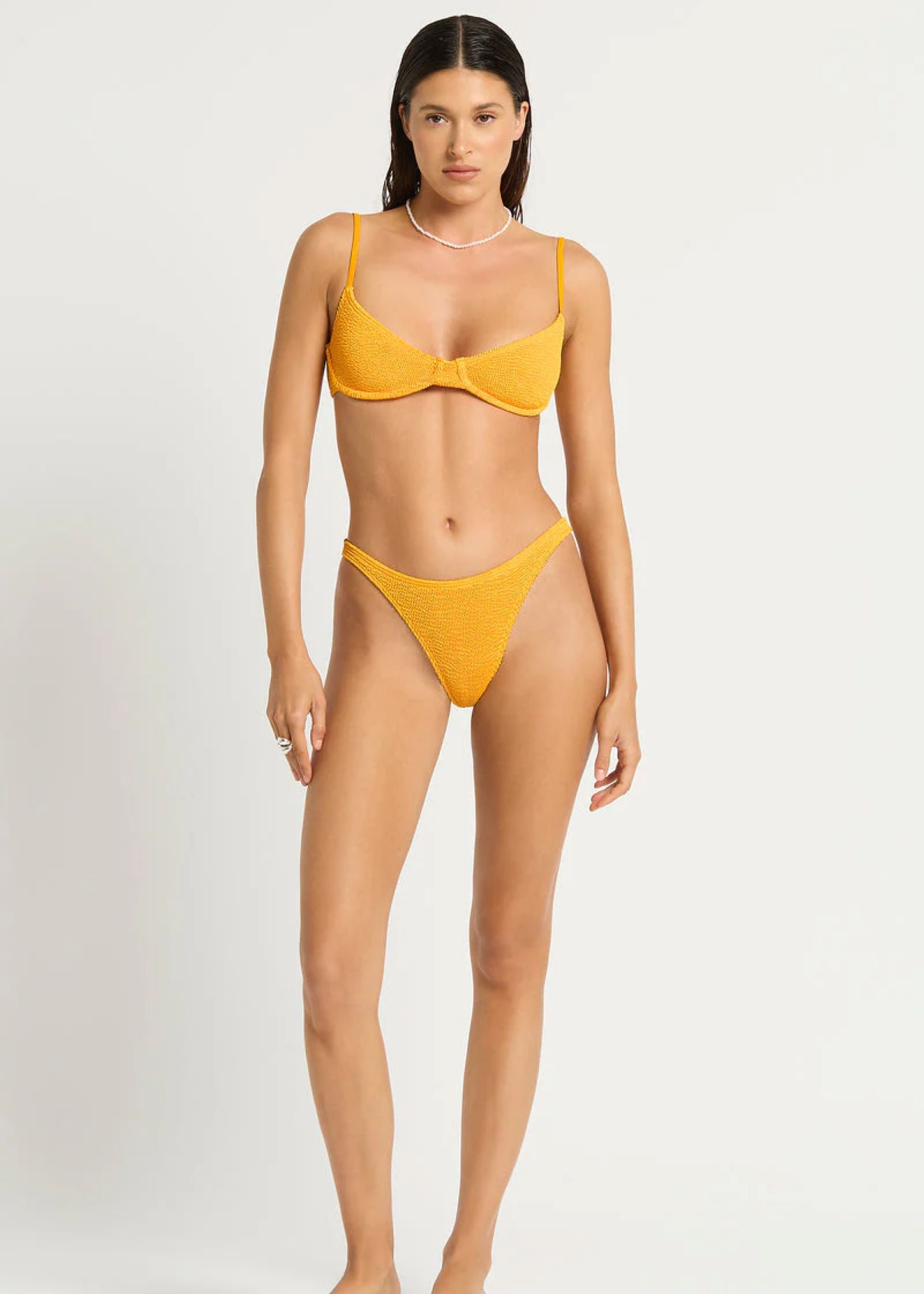 Gracie Balconette Bikini Top in Saffron-[product_colour]-Bond Eye-OutDazl